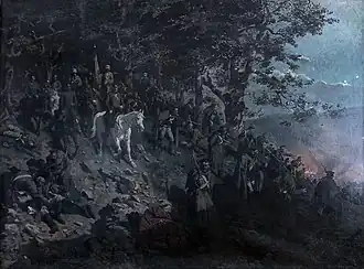 Франц Рубо. Взятие аула Дарго