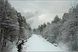 Вид на Малую Сестру с моста