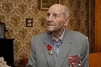 Виктор Бирюков в возрасте 100 лет