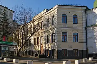 Новый корпус консистории, фасад со стороны Владимирской улицы
