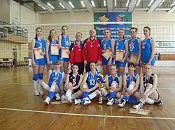 Волейбольная команда «Индезит»&nbsp;— победитель турнира первой лиге 2013/14