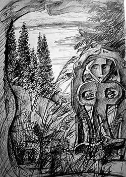 «Чуди». (графика), 2004 год