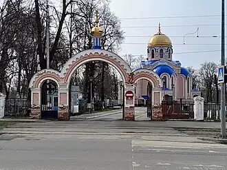 Вход на Воскресенский некрополь