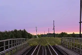 Восточная горловина ст. Торопец