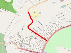 На карте Киева