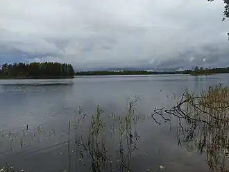 Вид с восточного берега