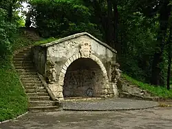 Грот в парке «Высокий замок», Львов