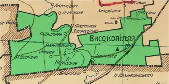 Высокопольский район в границах 1935 года