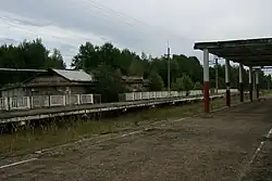 Вид в южном направлении, в сторону станции Предузловая-Павловская