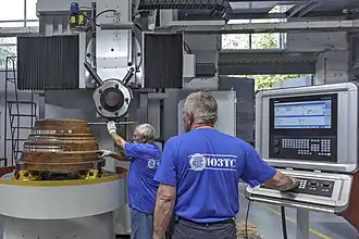 Приёмо-сдаточные испытания первого станка изготовленного на ЮЗТС для заказчика из Евросоюза