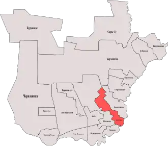 Гребенское сельское поселение на карте