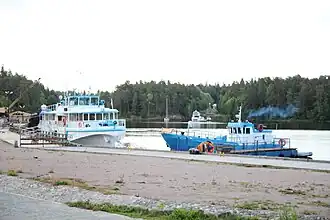 причал в посёлке