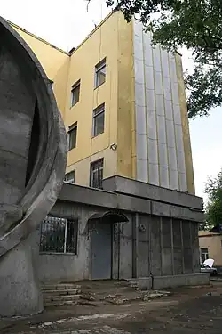 Корпус мастерских, вид с улицы, 2008 год