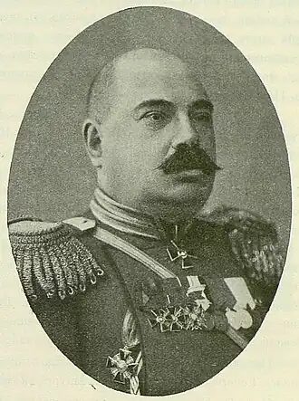 Генерал-майор Самгин, 1907 год