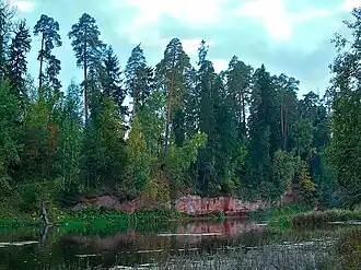 Геологические обнажения в Белогорке