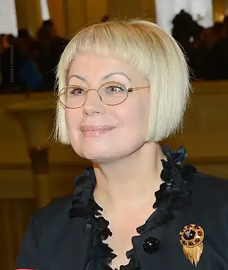 Анна Герман в Верховной раде Украины в 2012 году