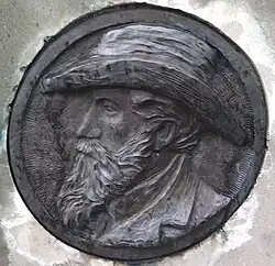 Рельефный портрет Германа Клаасса (1846—1914)