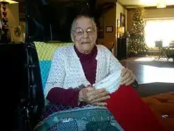 Гертруда Уивер в 113 лет