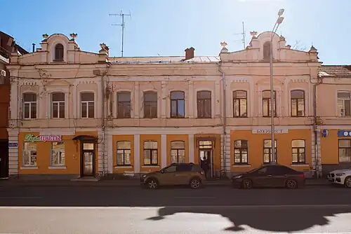 Главный объем городской усадьбы Шалыгиных по улице Новоторжская, 4.