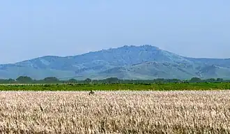 Гора Бабырган, вид с северо-западной стороны