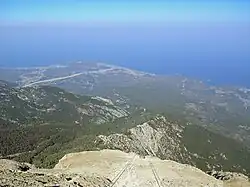 Вид с верхней станции на Кемер и Фаселис