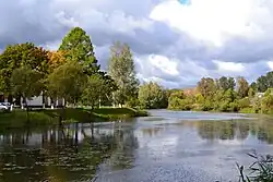 Река Горелый крест в Струнино