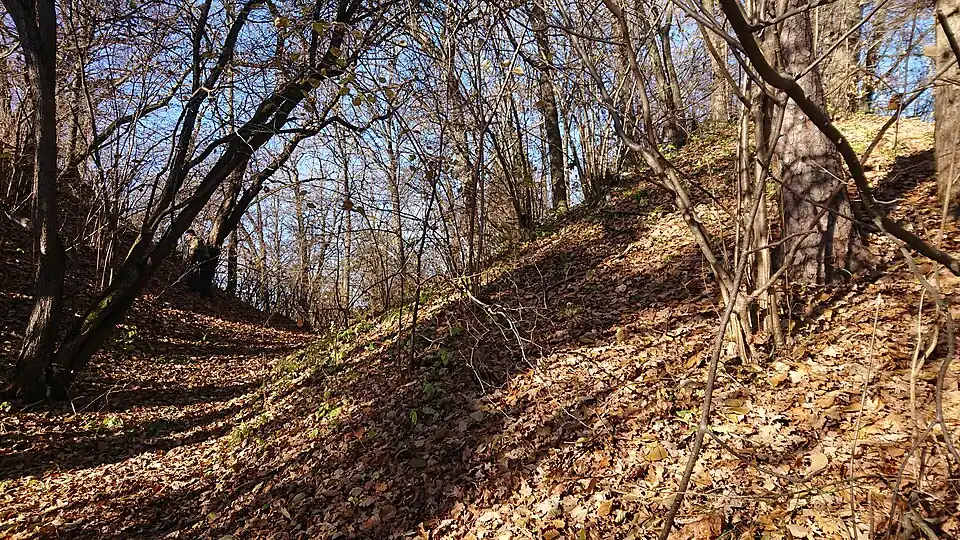 Вал с северо-восточной стороны