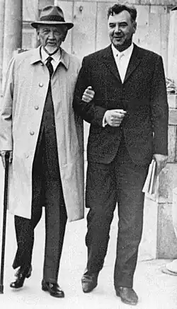 Григолюк (справа) и Тимошенко С. П.