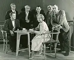 «Русский сувенир» Григорий Александров, Любовь Орлова, Андрей Попов, Павел Кадочников, Григорий Айзенберг (справа) и другие.