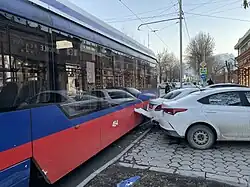 ДТП около дома № 20 по улице Гаппо Баева