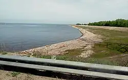 Дамба на Нижней Террасе.