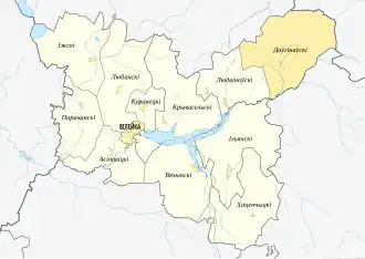 Долгиновский сельсовет на карте