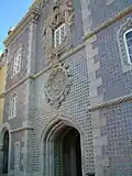 Фасад дворца Пена в Синтре