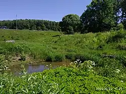 Слияние Самотеки и Девкина ручья