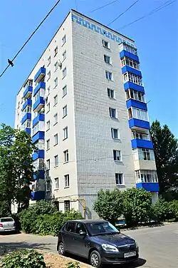 Девятиэтажный жилой дом в 6-м микрорайоне Горок: ул. Братьев Касимовых, 56