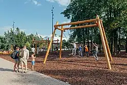 Детская площадка в Нижегородском кремле