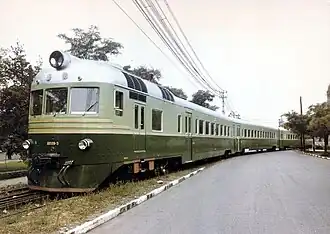 Дизель-поезд Д-029 на заводе