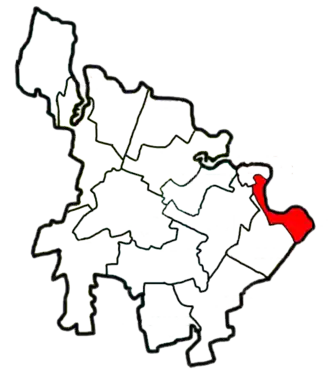 Днепровский поселковый совет на карте