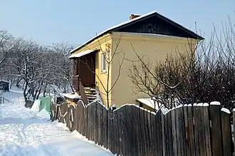 Один из старых домов на ул. Астафьева