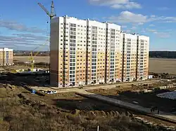 Закончено строительство дома № 23 (сентябрь 2015 г.)