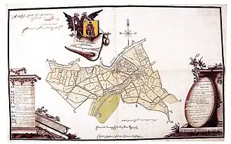 Дорегулярный план города Рязани 1772&nbsp;года