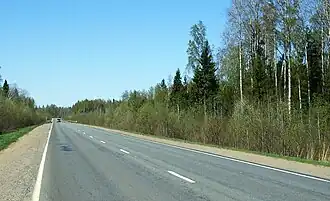 Автодорога 41К-055 в Кисельнинском сельском поселении