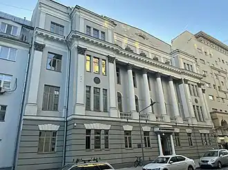 Доходный (жилой) дом Н. И. Шах-Паронианц. Москва, Ананьевский пер., 5. Архитектор И. И. Флоринский. 1913 год