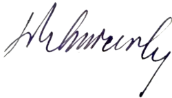 Изображение автографа