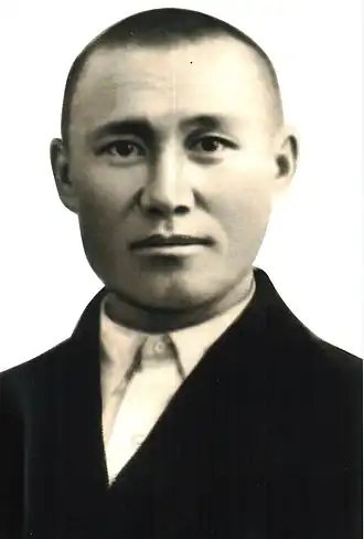 депутат Верховного совета Казахской ССР первого созыва каз. Дүйсенбин Әубәкір