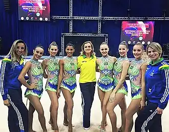 Е. Пирожкова. КМ-2016, Минск. Сборная Бразилии