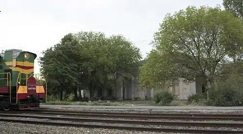 Железнодорожный вокзал в Цимлянске