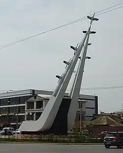 Жанровая скульптура «Журавли»