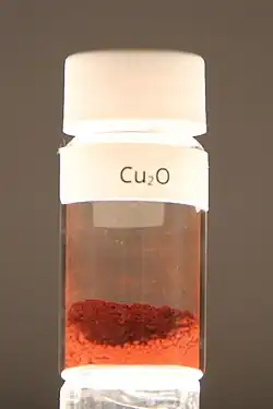Виала с оксидом меди(I)