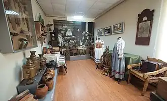 Зал экспозиции Бельского краеведческого музея